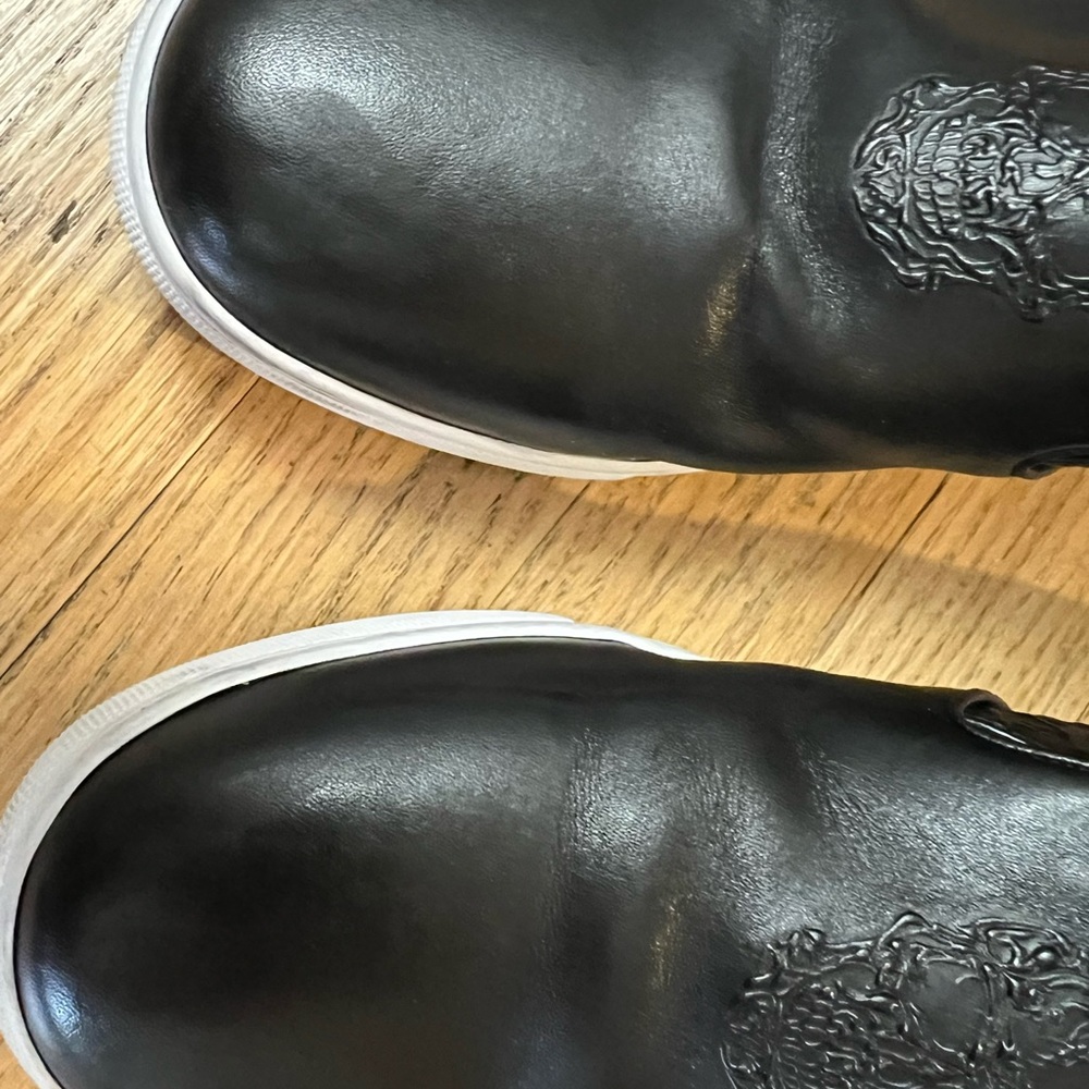 Robert Graham Embossed Skull Leather Shoes - Picture 4 of 16